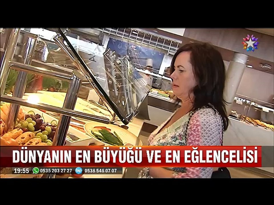Dünyanın en büyük ve en eğlenceli gemisinde yok yok