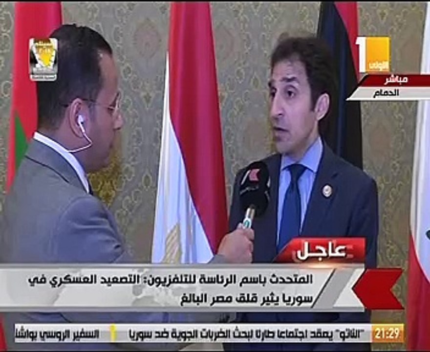 المتحدث باسم الرئاسة: مصر مع الدولة الوطنية السورية.. ولا ندعم أى ميليشيات