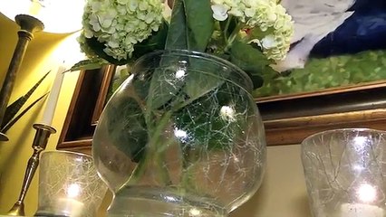 DIY - Crackled Glass Look