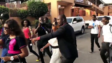 Arrivée mouvementée de Viviane Chidid en Guinée