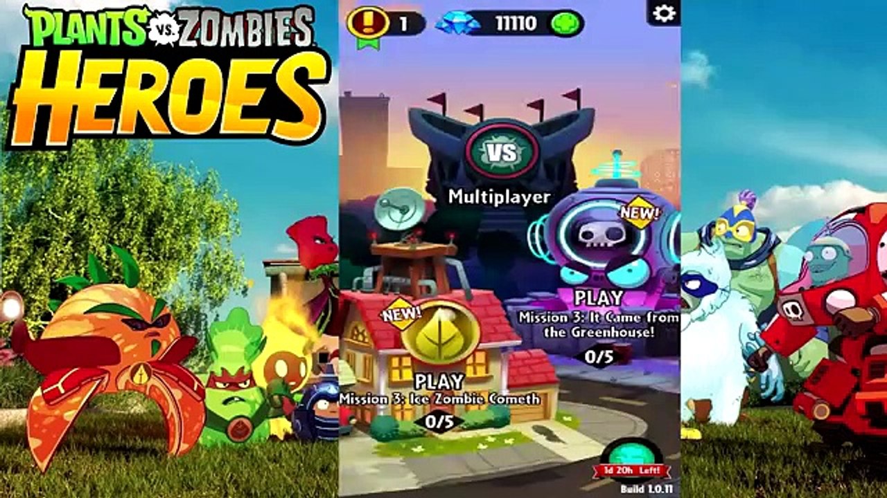 Plants vs. Zombies Heroes - Premium Packs Opening (GEMS)