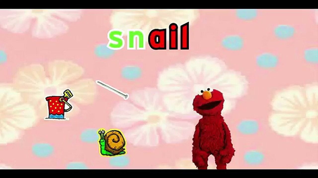WORD GAMES WITH ELMO! Sesame Street Learning Games for Kids / Toys Trek