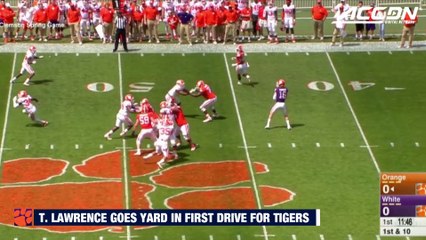 Freshman Trevor Lawrence Goes Long On First Drive For Clemson