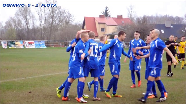 Skrót z meczu Ogniwo Babinek 1 - 2 ( 0 - 2 ) Flota Świnoujście