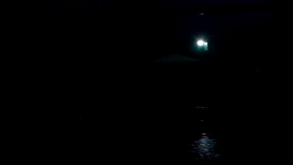 Massive Lightning Strike During Storm