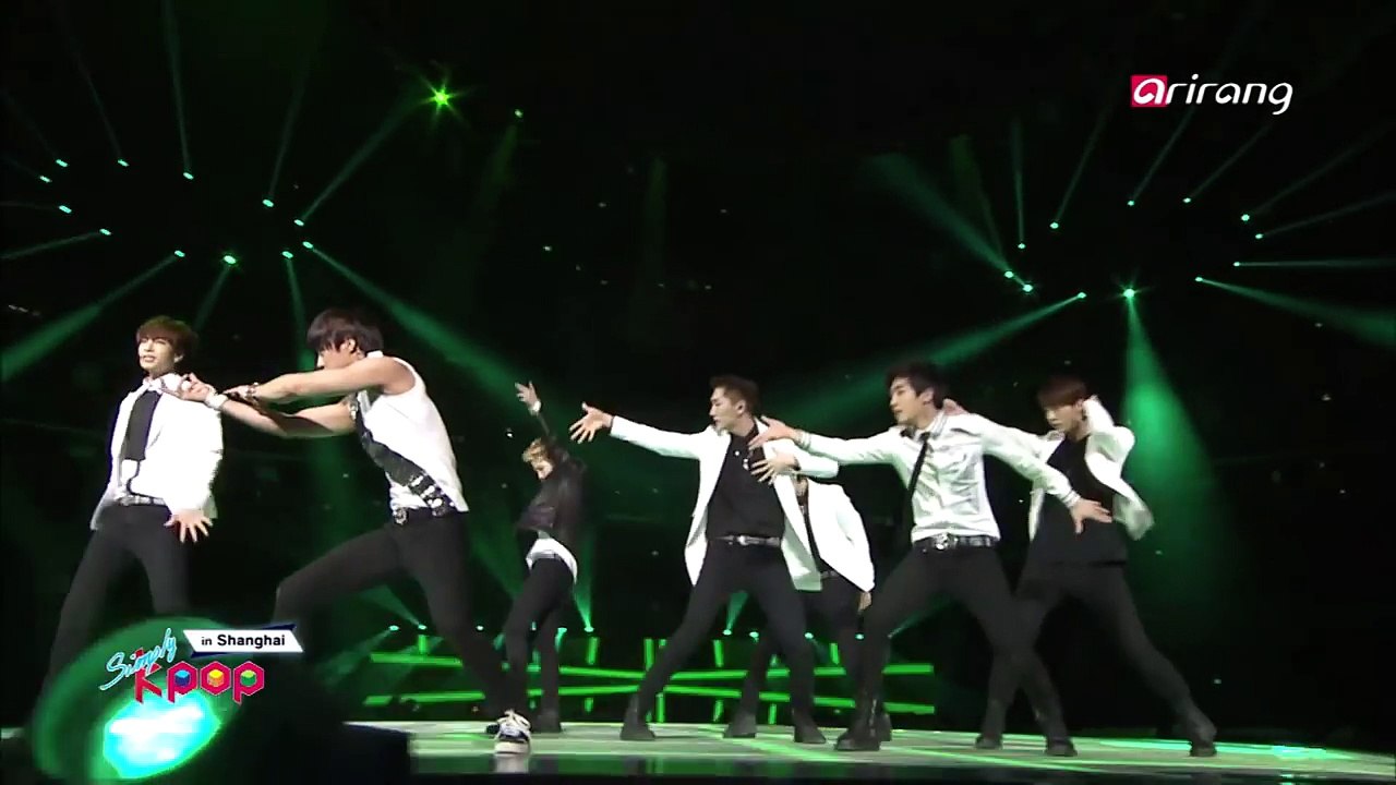 [140411] Simply K-Pop - in Shanghai - A-JAX - Insane   심플리케이팝, 에이젝스, 미쳐가