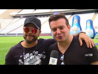 Brasileirão 2018: ensaio prepara Festa de Abertura com Marcos & Belutti
