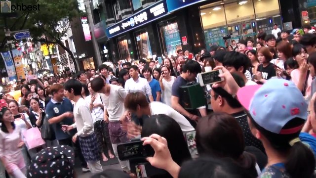 [140709] 명동 김가은, A-JAX(에이젝스) 내복 댄스 직캠 by ohbest