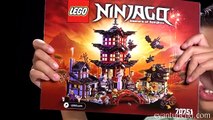 TEMPLE OF AIRJITZU - LEGO NINJAGO Set 70751 - Time-lapse Build, Unboxing & Review!
