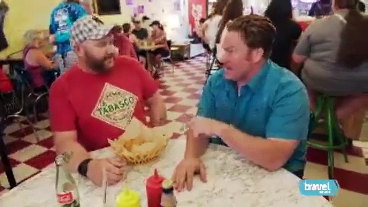 Full Episode: Man vs Food The Burger Dive Travel Channel