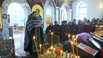 Funerales de víctimas del incendio del centro comercial en Kémerovo