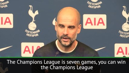 Premier League title will mean more than Champions League - Guardiola