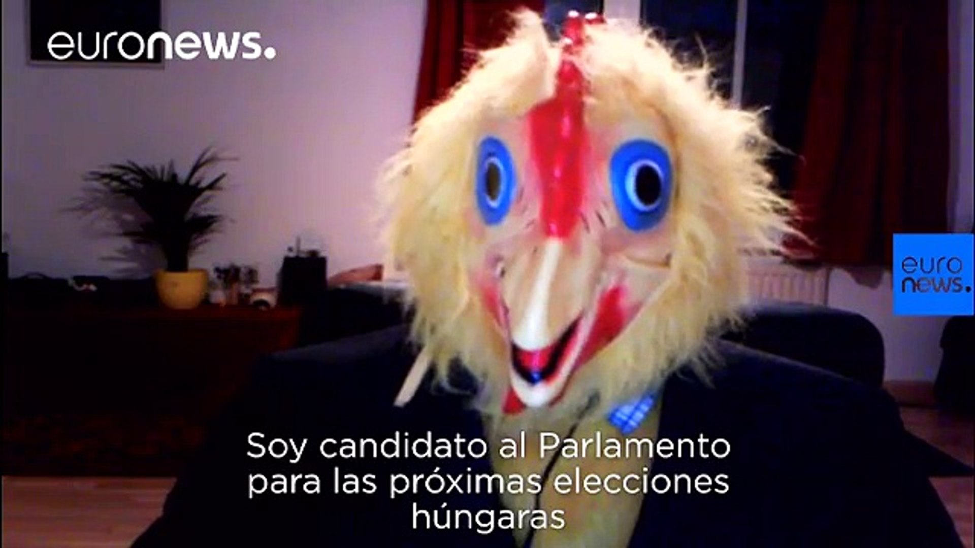 ⁣¿Podría un hombre vestido de pollo ser votado para el Parlamento húngaro?
