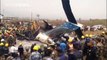 Un avión se estrella en el aeropuerto de Katmandú