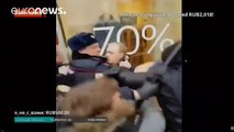 Detienen en Moscú al líder opositor Alexéi Navalni