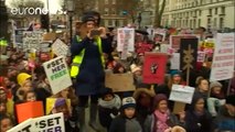 Fin de semana de protestas contra Trump y por los derechos de las mujeres
