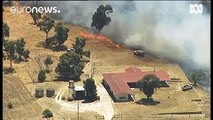 El sureste de Austalia azotado por el fuego y el calor