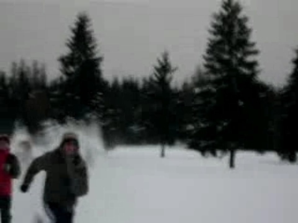Course de raquette