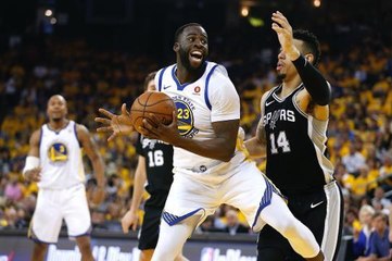 Warriors look poised to defend title after handling Spurs in Game 1