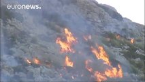 Controlado el incendio forestal en Mallorca