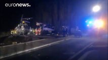 Conmoción en Francia tras la colisión entre un tren y un autobús escolar