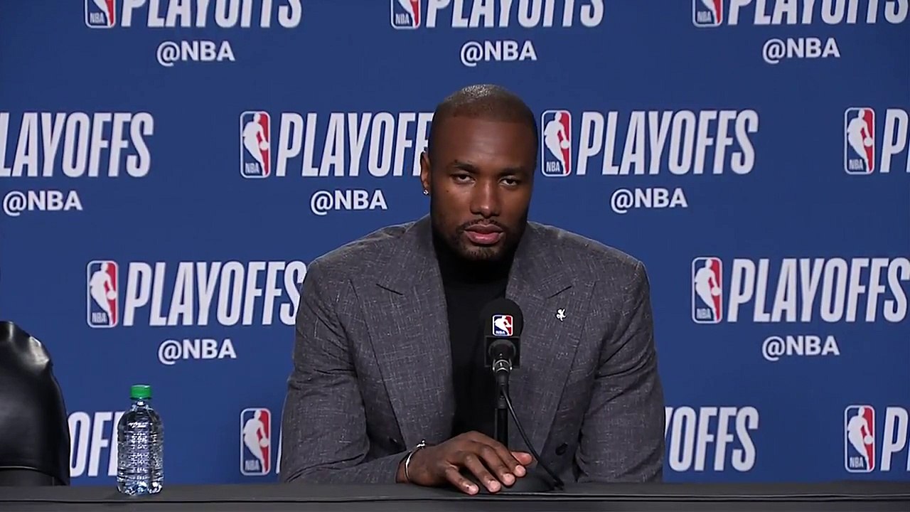 Serge Ibaka Postgame Interview - Raptors vs Wizards Game 1