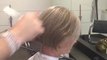 How-to cut a Layered Bob Haircut Tutorial