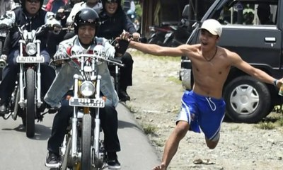 Ariyanto, Pencolek Presiden Jokowi Diundang ke Istana