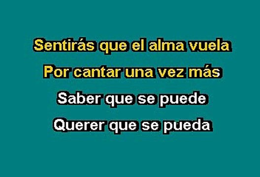 Diego Torres - Color esperanza (Karaoke)