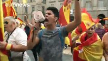 Protestas contra el referéndum de Cataluña