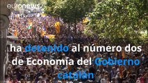 Alta tensión en Cataluña tras operación de la Guardia Civil contra el referéndum