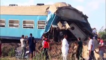 Decenas de muertos y más de un centenar de heridos en un choque de trenes en Egipto