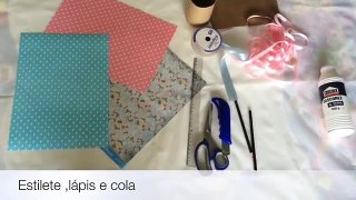 DIY - Caixinha feita com rolo de papel higiênico!