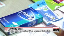 Smoking less cuts down risk of lung cancer up to 45 percent