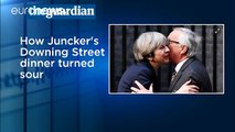 May niega que su cena sobre el Brexit con Juncker fuera un 