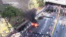 Nueva manifestación de la oposición en Caracas. Venezuela amenaza con retirarse de la OEA