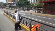 Violentas protestas antigubernamentales en Venezuela