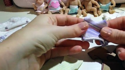 Tutorial: Make a No-Sew Shirt for Your Miniature Silicone & Clay Baby Dolls