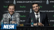 David Pastrnak On Learning From Patrice Bergeron