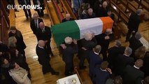 Funerales de Martin McGuinness, figura fundamental en la guerra y la paz de Irlanda del Norte