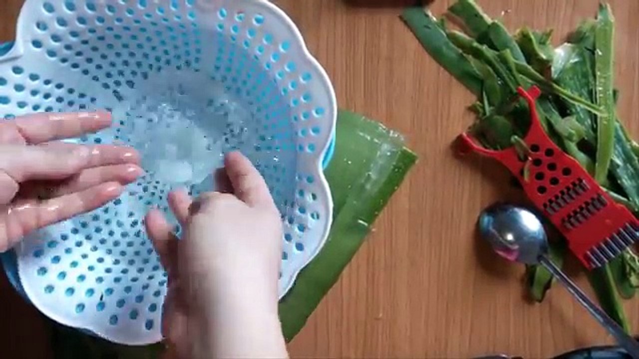 Sơ chế nha đam đúng cách_How to eat aloe vera?