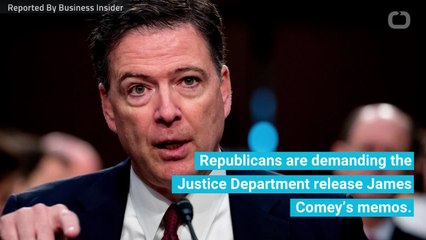 Republicans Want The Justice Department To Hand Over James Comey's Memos