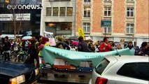 Manifestación en Bruselas para que se acelere la reubicación de refugiados
