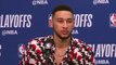 Ben Simmons Postgame Interview - Sixers vs Heat Game 1