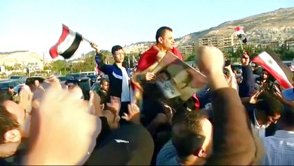 What are Syrians saying about the US-led attacks?