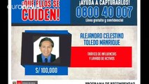 Perú pide a EEUU que deporte a Alejandro Toledo