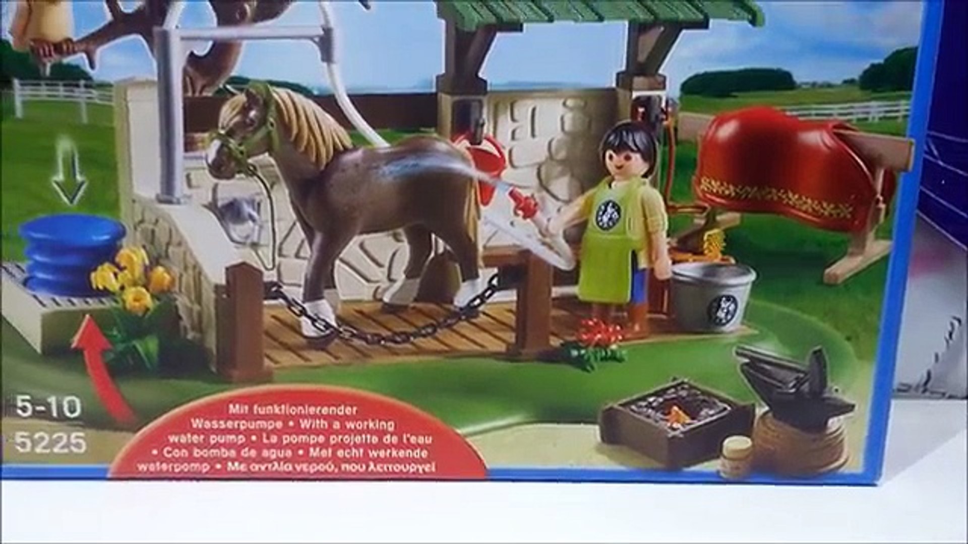 PLAYMOBIL Country 5225 Horse Care Station ❤ For Kids Worldwide ❤ - video  Dailymotion