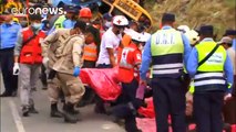 Al menos 23 muertos en un accidente de autobús en Honduras