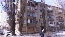Primeras evacuaciones en la ciudad ucraniana de Advéyevka tras choques entre Ejército y rebeldes…
