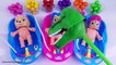 Color Changing Paw Patrol Shimmer & Shine Babies in Bathtub Bath Time Candy Gumball Video